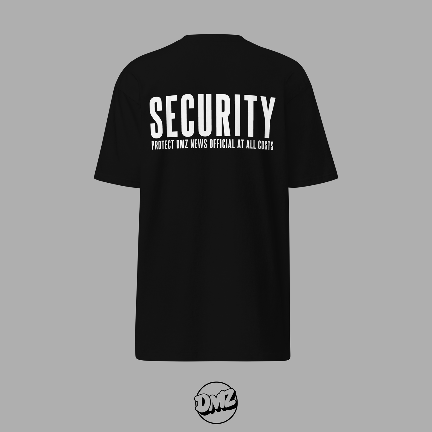 DMZ NEWS OFFICIAL TEAM SECURITY UNIFORM TEE❗🔒